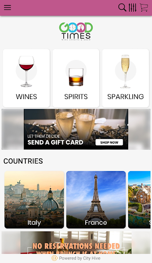 GOOD TIMES WINE & SPIRITS Screenshot 1