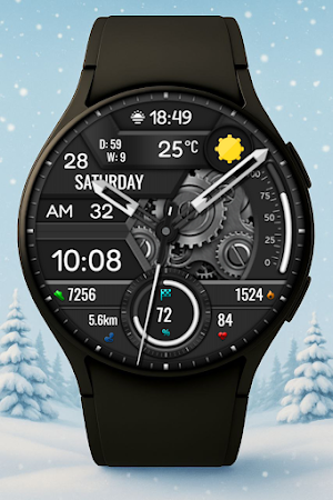 Animated Sport Watch Face Screenshot 0