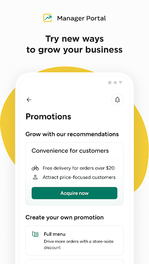 Glovo Manager Portal Screenshot 3