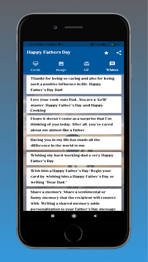 Father's Day Greetings Screenshot 2