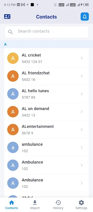 Contact Exporter Screenshot 0