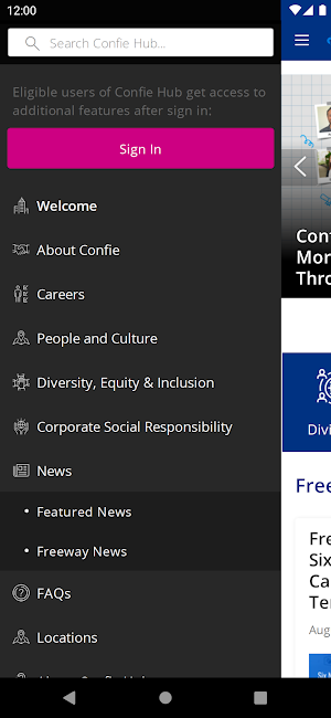 Confie Hub Screenshot 1