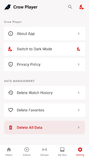 CROW Player Pro Screenshot 3