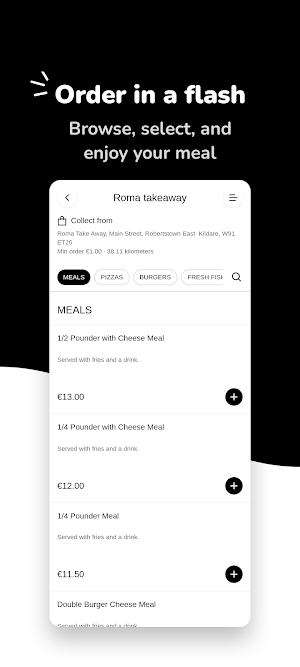 Roma Takeaway Screenshot 0