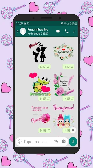 Buongiorno e Buonanotte WAStickerApps Screenshot 0