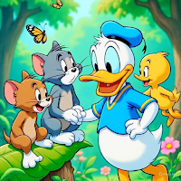 Cartoons Wallpaper 4K