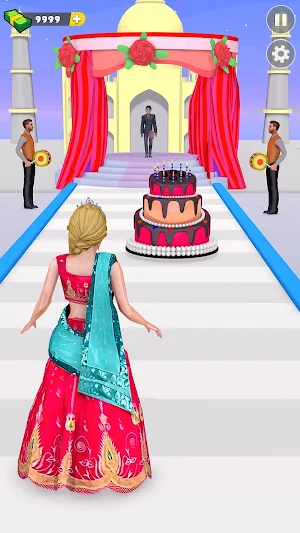 Indian Bride Race Wedding Game Screenshot 3
