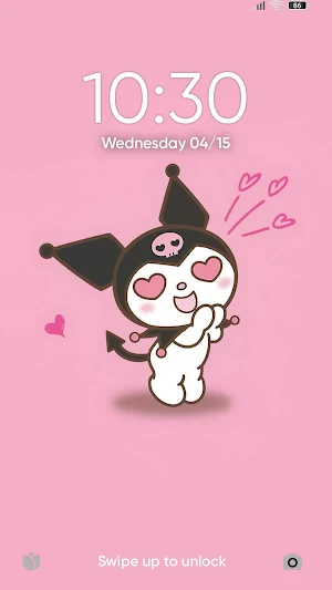 Cute Kuromi Wallpaper Melody Screenshot 2