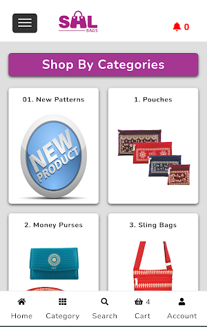 SHL BAGS Screenshot 1