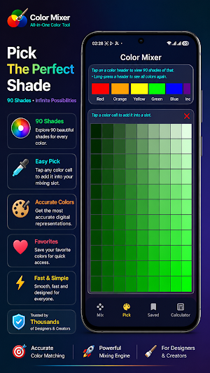 Color Mixer: Real Paint Match Screenshot 2