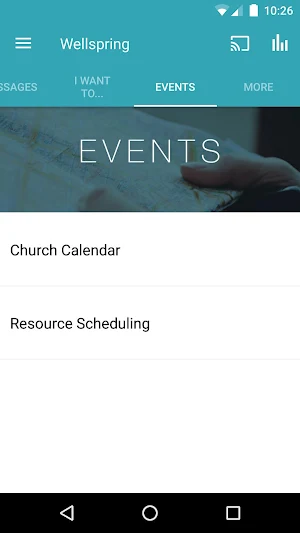 Wellspring App Screenshot 2