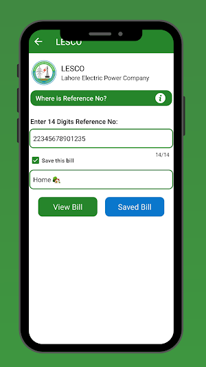 Electric Bill Checker App Screenshot 2