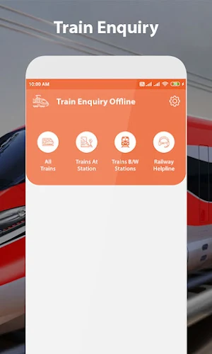 Train Enquiry Offline Screenshot 0