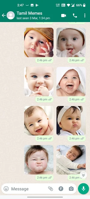 Baby Stickers Screenshot 1