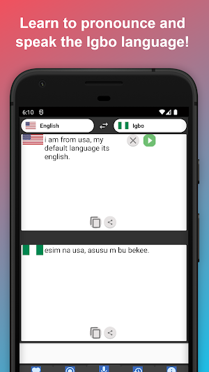 English to Igbo Translator Screenshot 1