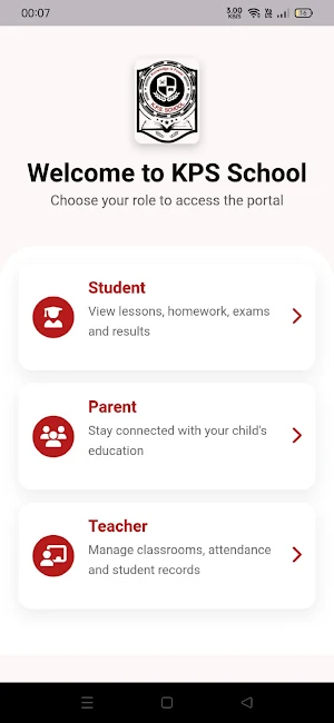 KPS SCHOOL Screenshot 1