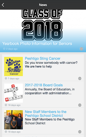 Peshtigo School District Screenshot 3