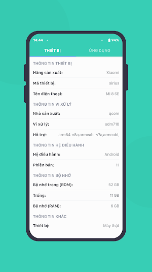 My Phone - Thông Tin Thiết Bị Screenshot 2
