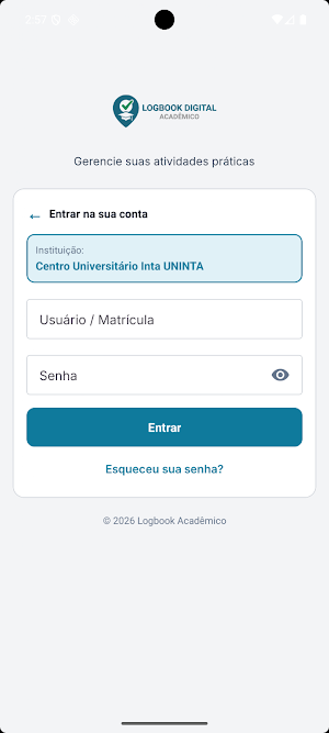 Logbook Digital Screenshot 1