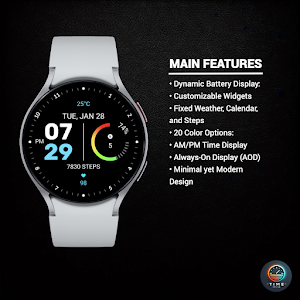 Energy Pulse Watch Face Screenshot 1