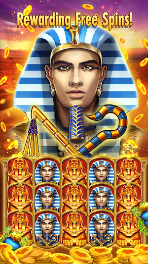 Egyptian Queen Casino Slots! Screenshot 1