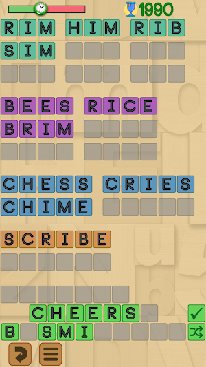 Word Up! word search game Screenshot 0