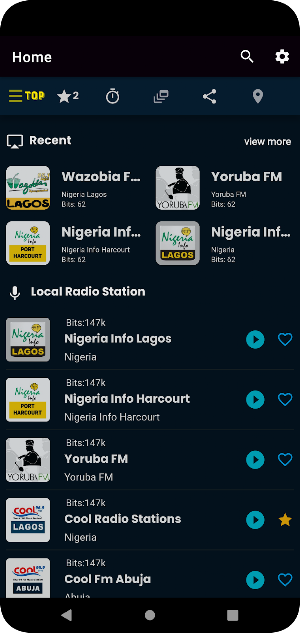 Fresh FM: Radio Nigeria Screenshot 1