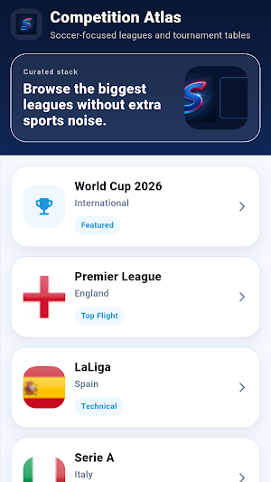 SportzFy: Live Soccer Scores Screenshot 2