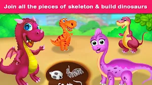 Dinosaur World Kids Games Screenshot 1