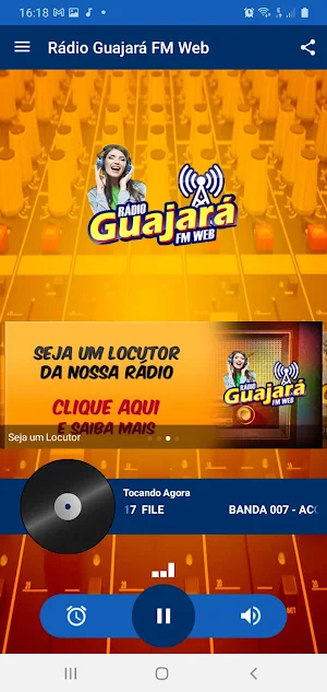 Rádio Guajará Fm Web Screenshot 0