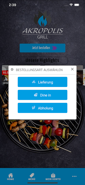Akropolis Grill Witten Screenshot 1