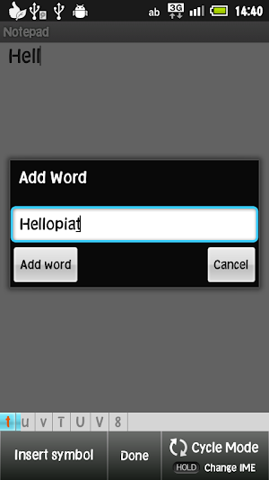 Traditional T9 Keypad IME Screenshot 2