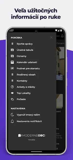Obec Porúbka Screenshot 3