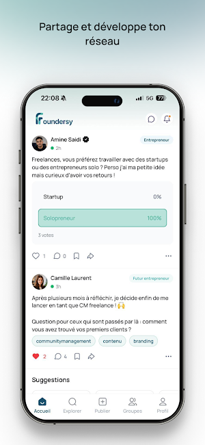 Foundersy Screenshot 1