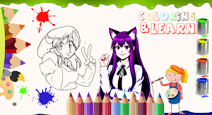 Aphmau coloring game Screenshot 1