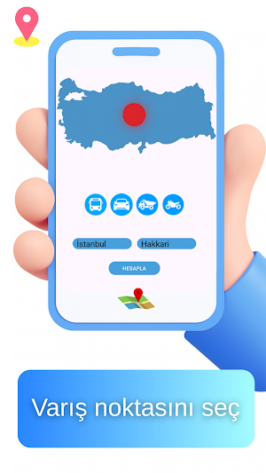 Mesafe, Yakıt ve Navigasyon Screenshot 1