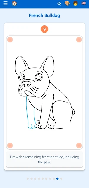 Dogs Drawing Step by Step Screenshot 3