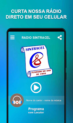 Rádio Sintracel Screenshot 0