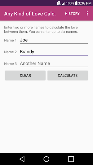 Any Kind of Love Calc. (Prank App) Screenshot 1