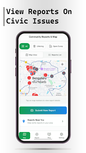 GEODHA - Report Civic Issues Screenshot 0