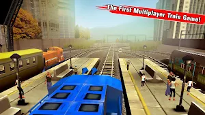 Train Racing Games 3D 2 Player Screenshot 0