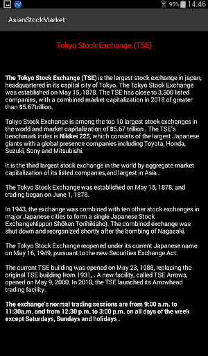 Asian Stock Market Screenshot 2