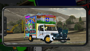 Mod Bussid Truck Dj Pickup Screenshot 3