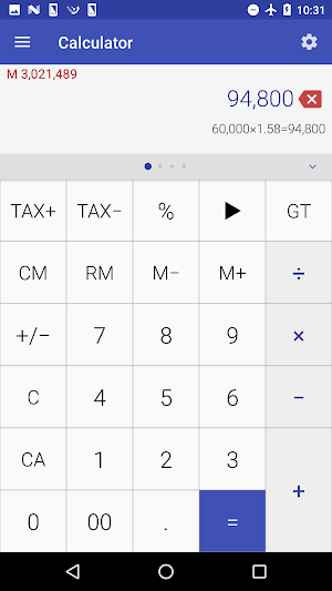 Calculator Screenshot 0