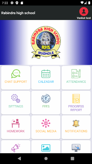 Rabindra High School App Screenshot 1