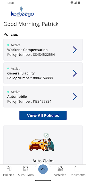 Konteego Insurance Group Screenshot 1