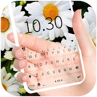 Flowers Transparent Keyboard Background