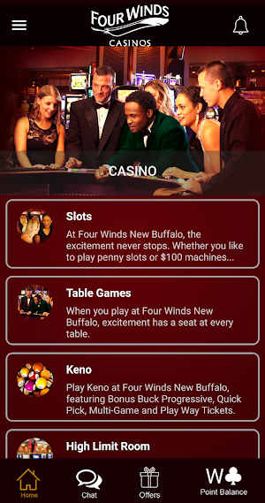 Four Winds Casino Screenshot 3