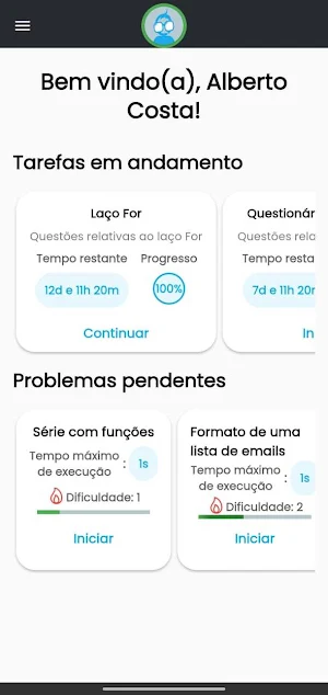 The Huxley Mobile: Juiz Online Screenshot 0