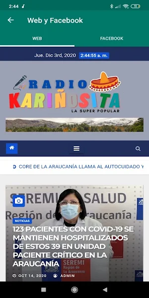 Radio Kariñosita Screenshot 0